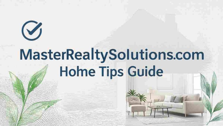 MasterRealtySolutions.com Home Tips Guide 2026