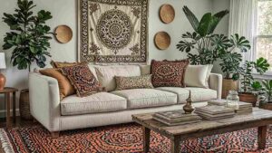 boho living room