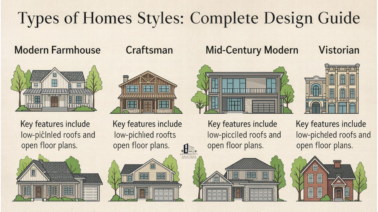 Types of Homes Styles: Complete Design Guide