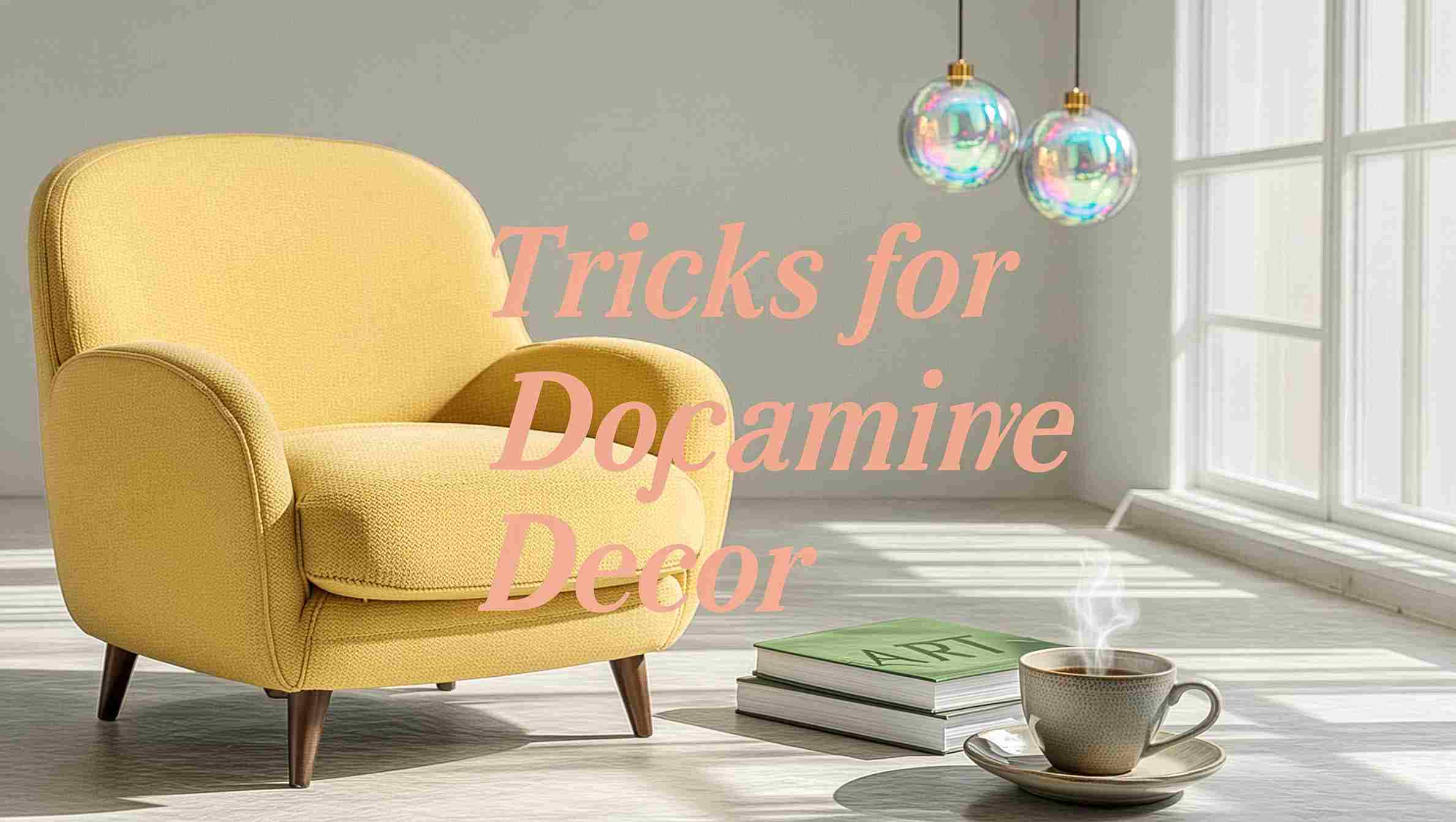 minimalist dopamine decor