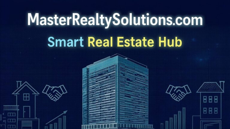 MasterRealtySolutions.com – Smart Real Estate Hub