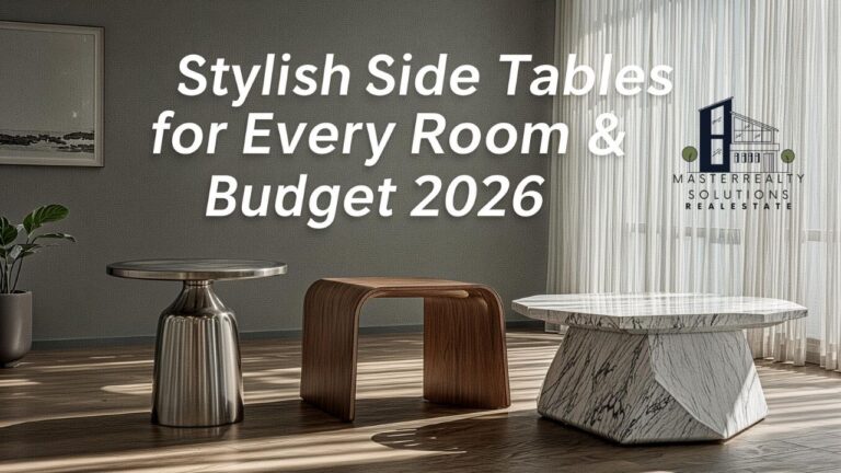 Stylish Side Tables for Every Room & Budget 2026