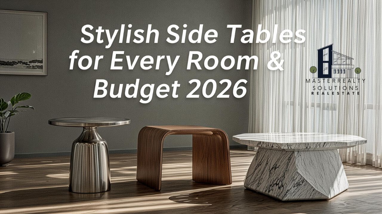 Stylish Side Tables for Every Room & Budget 2026