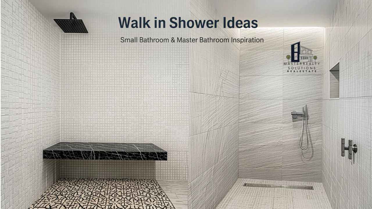 Walk In Shower Ideas: Small Bathroom & Master Bathroom Inspiration