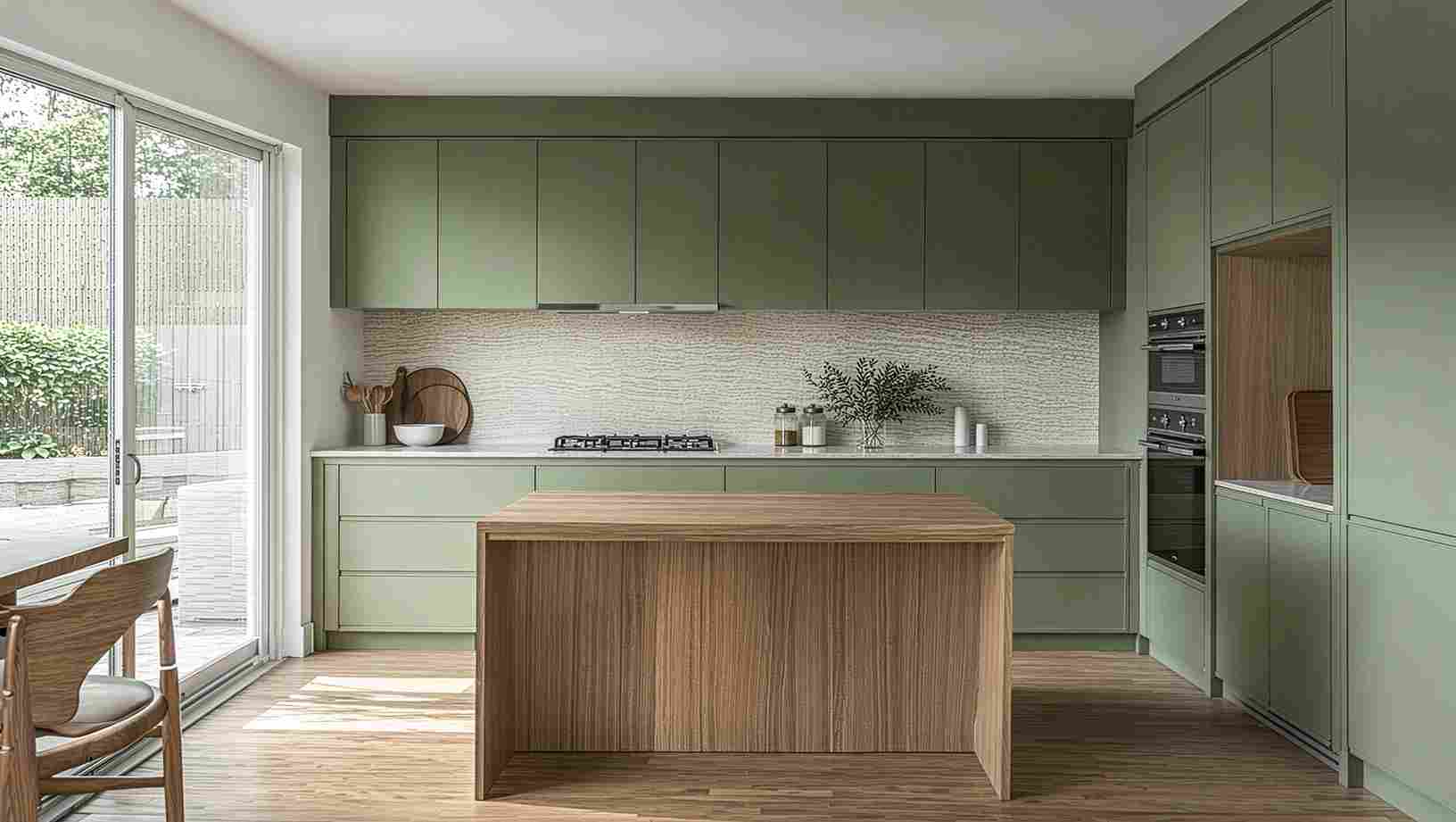 Sage Green Kitchen